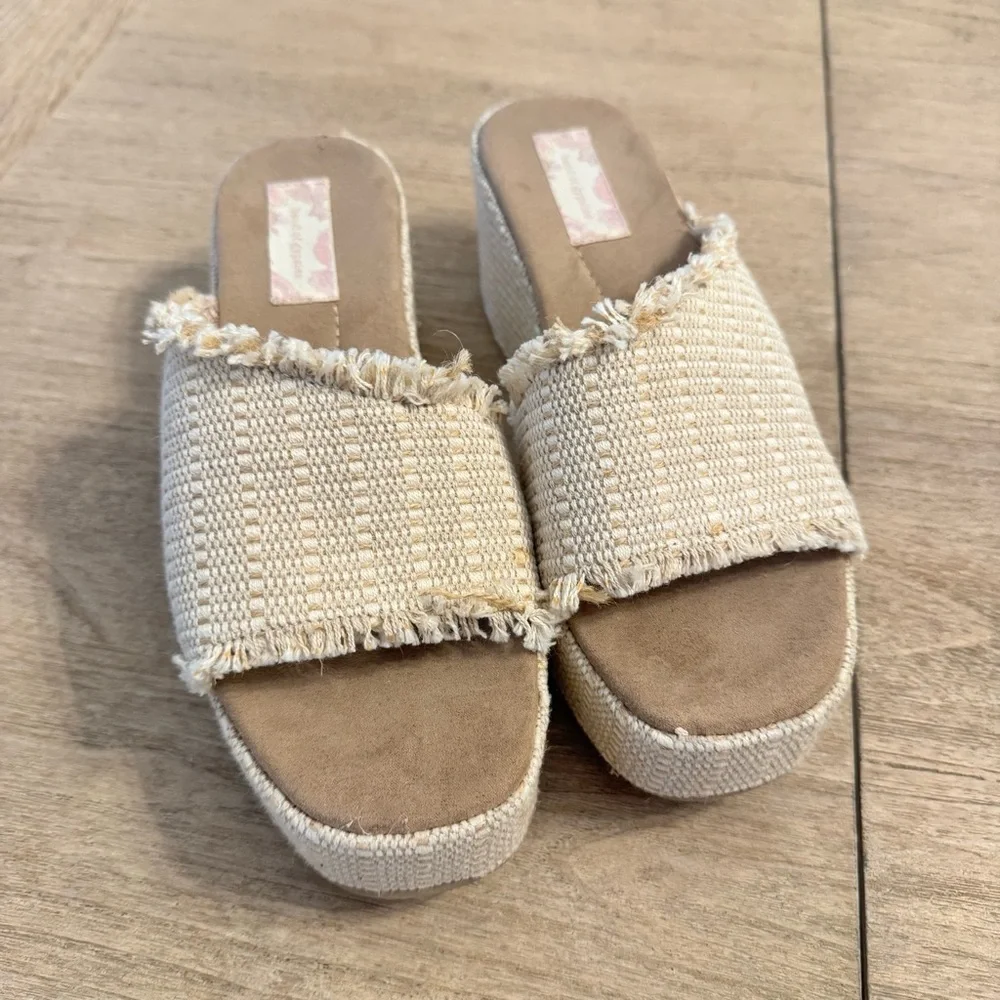 BAND OF GYPSIES ”Wren” Platform Sandals - Size 8 - Picture 3 of 5